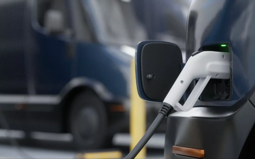 The Smartest Way to Charge Your Fleet
As businesses electrify their fleets, managing multiple EVs efficiently becomes a challenge. That’s where AI-driven charging steps in — using machine learning, telematics, and real-time data to optimize every charging decision.

In this post, we explore how AI is transforming EV fleet management in 2025 — and what that means for efficiency, uptime, and ROI.

🧠 What is AI-Driven Charging?
AI-driven charging is the use of artificial intelligence to:

Schedule optimal charging times

Balance grid load across fleet vehicles

Minimize energy costs

Predict vehicle range and maintenance needs

It goes far beyond timers and apps — it’s data-led, real-time, and fully automated.

⚙️ Key Technologies Behind the System
Machine Learning Algorithms

Telematics Integration (OBD, CAN bus)

Energy Management Systems (EMS)

Cloud-based Fleet Management Platforms

Platforms like Geotab, ChargePoint Fleet, and AMPLY Power lead the 2025 market.

🚛 Benefits for Fleet Operators
Benefit	AI Impact
Reduced electricity costs	Off-peak charging optimization
Higher vehicle uptime	Smart scheduling & preventive maintenance alerts
Grid-friendly behavior	Smart throttling and V2G integration
Predictive analytics	Charge forecasting and battery lifespan modeling

🔄 Real-World Example
Amazon Delivery Fleet (2025):
Uses AI to:

Prioritize vehicle charging by route length

Sync with solar microgrids at depots

Avoid demand charges by charging at 2–5 AM

Result: 20% energy savings + 15% improvement in uptime

💼 Industries That Benefit Most
Logistics and delivery

Municipal transit (e-buses)

Utility service fleets

Rideshare and taxi operators

Rental car agencies

❓ FAQ
Q: Can small fleets use AI charging?
Yes — many tools offer scalable plans for 5 to 500 vehicles.

Q: Does it require special chargers?
No, but smart chargers with OCPP protocol are recommended for full functionality.

Q: What about cybersecurity?
Modern platforms use encrypted cloud storage and access controls to ensure safety.

🔚 Final Thoughts
AI-driven EV charging is no longer a “nice-to-have” — it’s a competitive advantage for fleet operators in 2025. It maximizes ROI, minimizes downtime, and keeps vehicles — and the grid — running smoothly.

📘 Explore next:

Smart Grid EV Charging: A Utility-Scale Overview

Predictive Charging: Reducing Grid Stress with Smart Data

How Energy Companies Are Shaping EV Infrastructure

📊 Subscribe to VoltDriveHub for fleet innovation guides and AI charging insights.