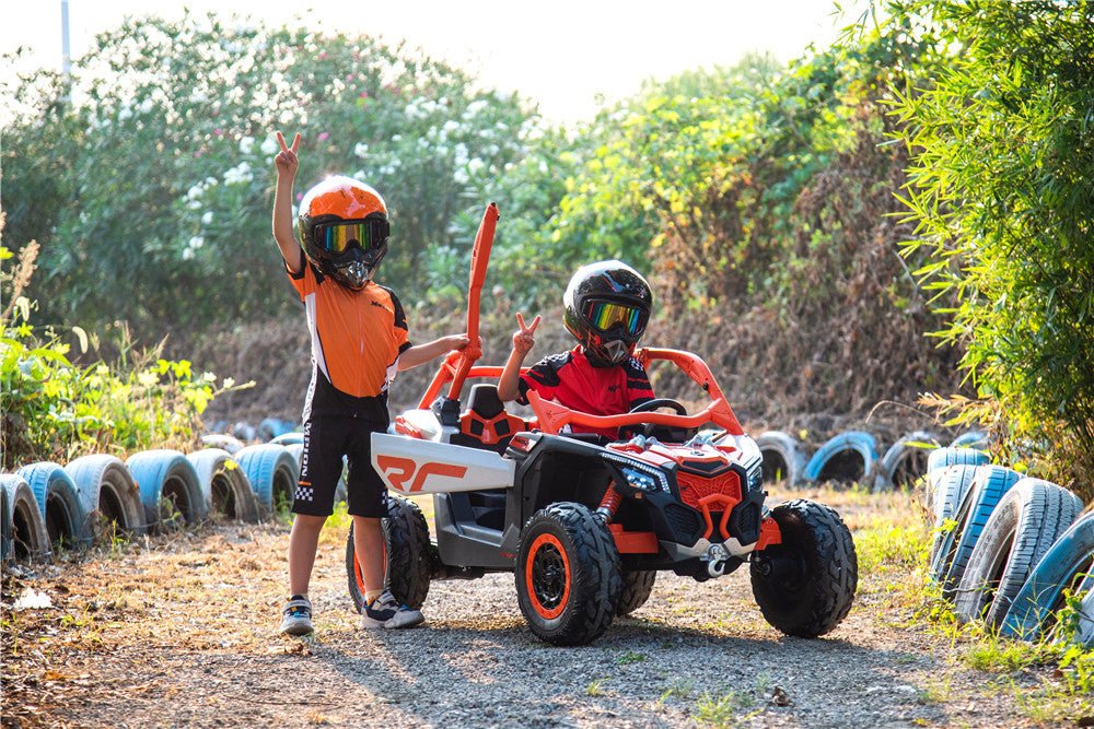 24V electric cars designed for kids.