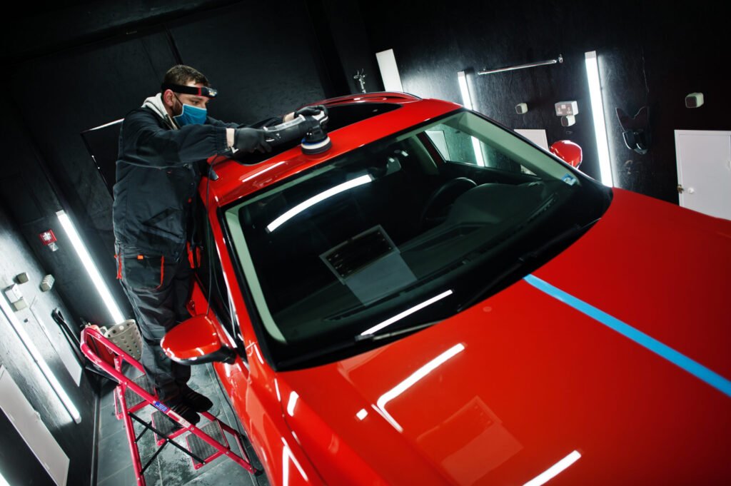 A car paint electric spray