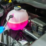 are electric car using a flamel refrigent