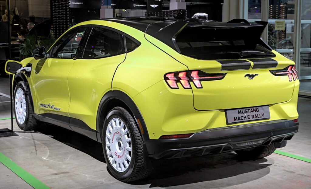 Ford Mustang Mach E Rally Auto Zuerich 2023 1X7A1180