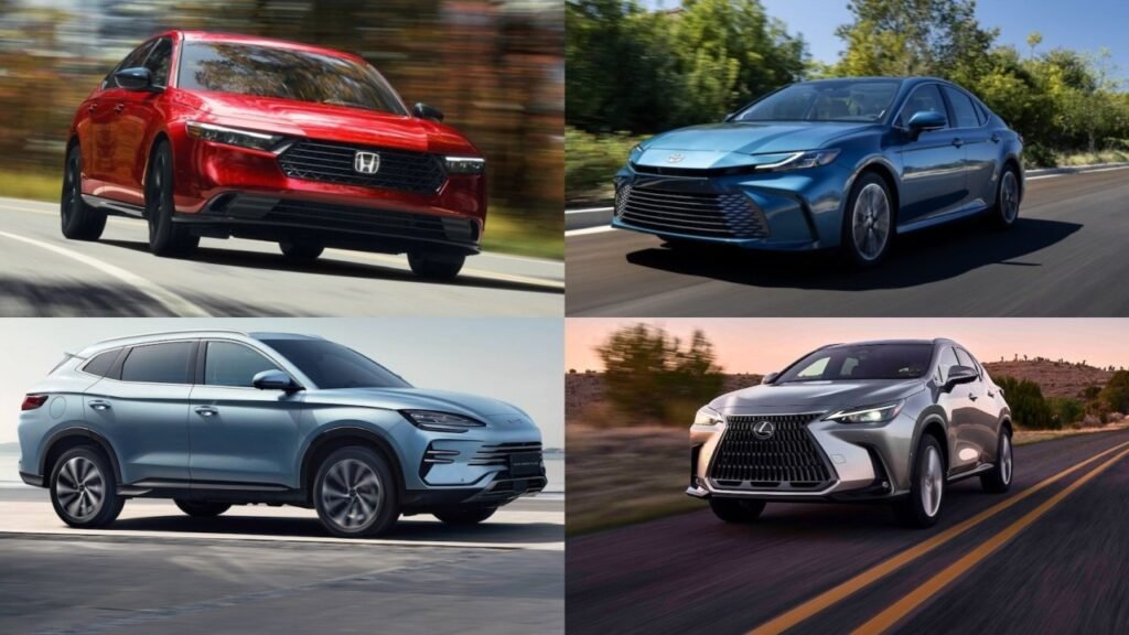 Hybrid vs Plug-in Hybrid Comparison 2025