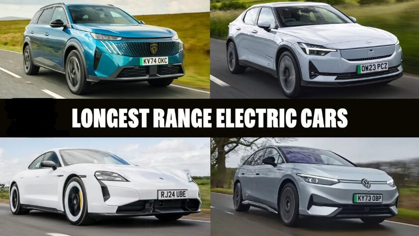 What Electric Car Has the Longest Range? in 2025 Top EVs Ranked